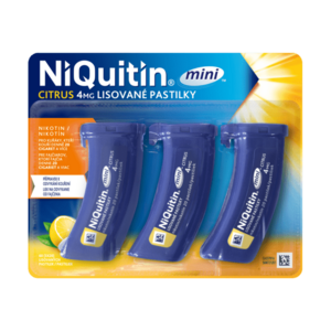 NIQUITIN Mini Citrus 4mg lisovaná pastilka 60 pastilek obraz