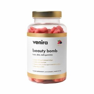 VENIRA Beauty bomb hair nail skin gummies lesní plody 60 ks obraz