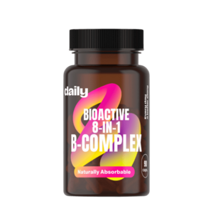 DAILY Bioactive 8-in-1 B Complex 90 kapslí obraz