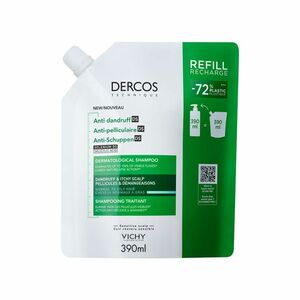 VICHY DERCOS šampón proti lupům - náhradní náplň 390 ml obraz