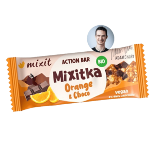 MIXIT Action BIO Mixitka Adama Ondry - Pomeranč a čokoláda 34 g obraz