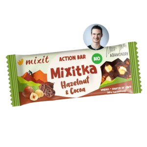 MIXIT Action BIO Mixitka Adama Ondry - Lískový oříšek a kakao 34 g obraz