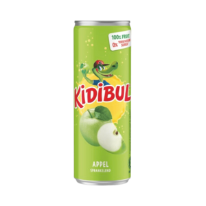 KIDIBUL Dětský šumivý nápoj - 100% Jablko 250 ml obraz
