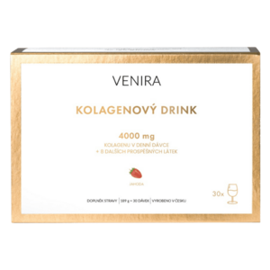 VENIRA Mořský kolagenový drink pro vlasy, nehty a pleť jahoda 30 x 4.3 g obraz