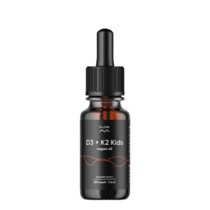 FLOW D3 + K2 Kids Vegan Oil 7.5 ml obraz