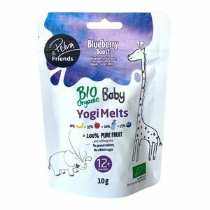 PETRA & FRIENDS BIO Ovocné smoothie kousky sušené mrazem s borůvkami a kozím mlékem 10 g obraz