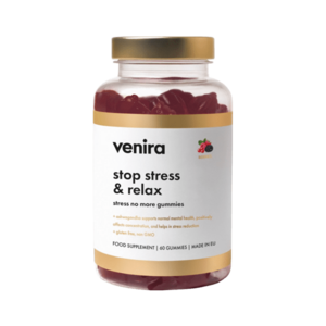 VENIRA Stop stress & relax - medvídci proti stresu lesní plody 60 ks obraz