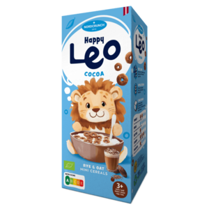NORDCRUNCH Happy Leo BIO Cereální kroužky s kakaem 150 g obraz