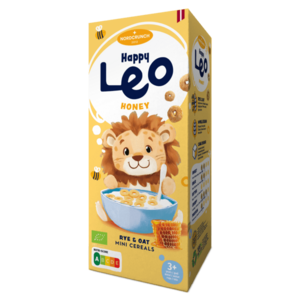 NORDCRUNCH Happy Leo BIO Cereální kroužky s medem 150 g obraz