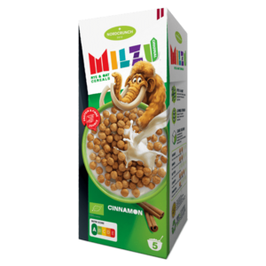 NORDCRUNCH Milzu BIO Cereální kuličky se skořicí 150 g obraz