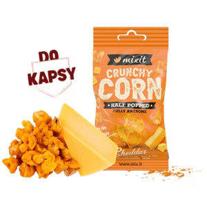 MIXIT Crunchy corn do kapsy - Cheddar 40 g obraz