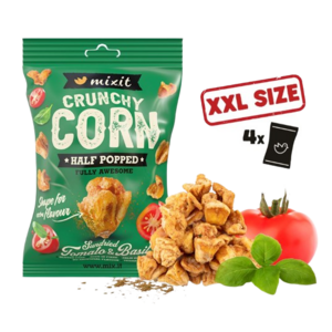 MIXIT Crunchy corn - Rajče & bazalka 175 g obraz