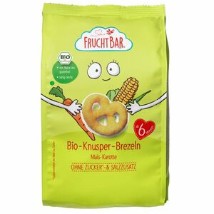 FRUCHTBAR BIO Preclíky s kukuřicí a mrkví 25 g obraz