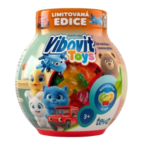 VIBOVIT Toys želé bonbóny multivitamín 50 ks obraz