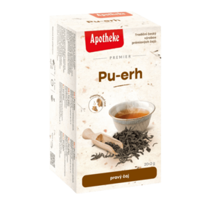 APOTHEKE čaj Pu-erh 20 x 2 g obraz