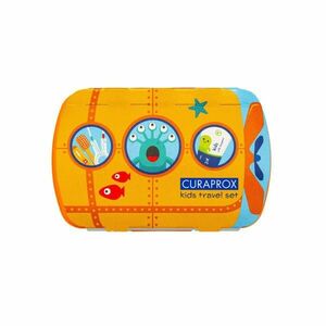 CURAPROX Travel set KIDS oranžový obraz