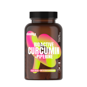 DAILY Bioactive Curcumin + Piperine 90 kapslí obraz
