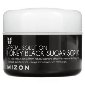 MIZON Čistící peeling s černým cukrem a medem Honey Black Sugar Scrub 90 g obraz