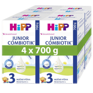 HIPP 3 Junior Combiotik mléčná výživa 4 x 700 g obraz