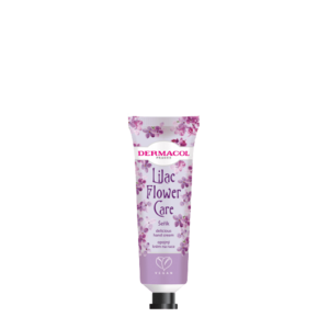 DERMACOL Flower care Opojný krém na ruce Šeřík 30 ml obraz
