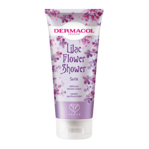 DERMACOL Flower shower Opojný sprchový krém Šeřík 200 ml obraz