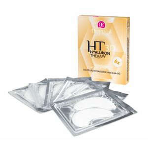 DERMACOL Hyaluron Therapy 3D osvěžující hydratační maska na oči 6ks 6 x 6 g obraz