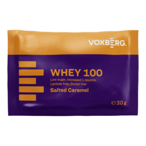 VOXBERG Protein WHEY 100 Slaný Karamel 30 g obraz