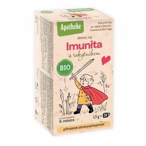 APOTHEKE BIO čaj dětský Imunita s rakytníkem čaj 20 x 1.5 g obraz