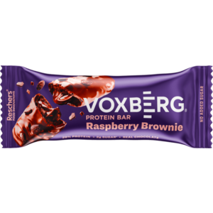VOXBERG Protein Bar Raspberry Brownie 50 g obraz
