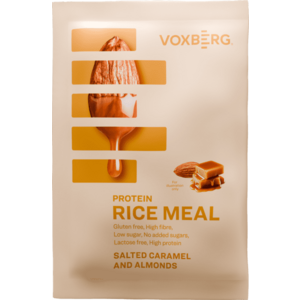 VOXBERG Protein Rice Meal Slaný karamel mandle 60 g obraz