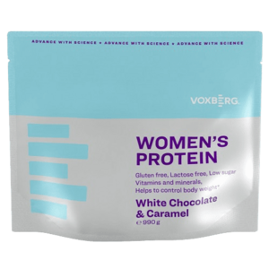 VOXBERG Women's Protein Bílá Čokoláda & Karamel 990 g obraz