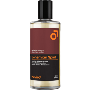 BEVIRO Ochranná voda po holení s květinově-kořeněnou vůní Bohemian Spirit 100 ml obraz