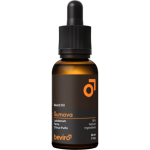 BEVIRO Vyživující olej na vousy s vůní Šumavy 30 ml obraz
