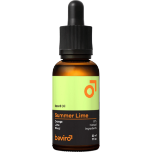 BEVIRO Lehký vyživující olej na vousy s citrusovou vůní 30 ml obraz