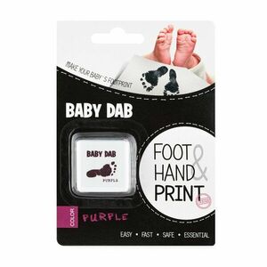 BABY DAB Barva na dětské otisky - fialová obraz