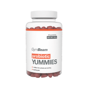 GYMBEAM Probiotika Yummies třešeň želé bonbony 60 ks obraz