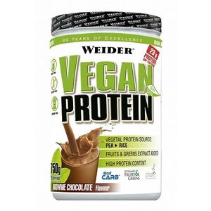 WEIDER , Vegan Protein, , Brownie Chocolate 750 g obraz