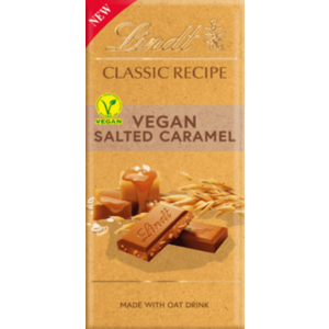 LINDT Lindt Classic Vegan čokoláda slaný karamel 100 g obraz