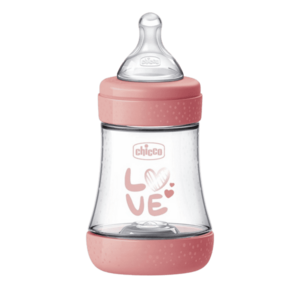 CHICCO Lahev kojenecká Perfect5 silikon, holka 150 ml obraz