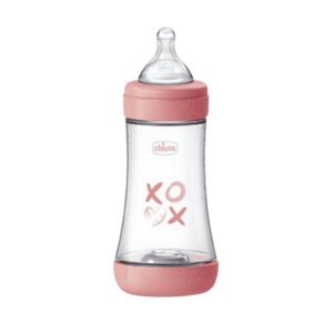CHICCO Lahev kojenecká Perfect5 silikon, holka 240 ml obraz