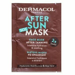 Dermacol After Sun maska Face Mask 2 x 8 ml obraz