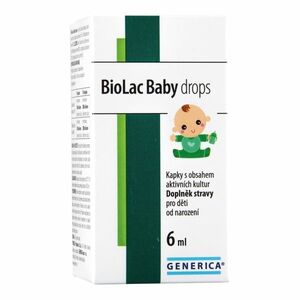 Generica BioLac Baby drops kapky 6 ml obraz