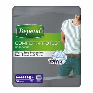 Depend Normal pro muže S/M absorpční natahovací kalhotky 10 ks obraz