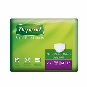 Depend Slip Super Plus M inkontinenční plenkové kalhotky 15 ks obraz