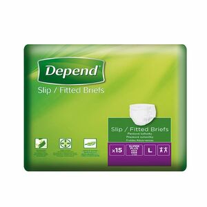 Depend Slip Super Plus L inkontinenční plenkové kalhotky 15 ks obraz