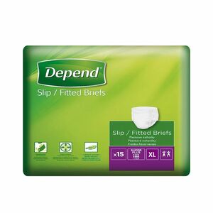 Depend Slip Super Plus XL inkontinenční kalhotky 15 ks obraz