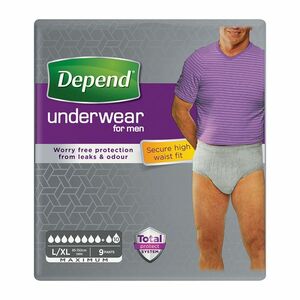 Depend Maximum pro muže L/XL natahovací kalhotky 9 ks obraz