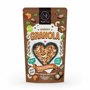 NATU Granola Slaný karamel 400 g obraz
