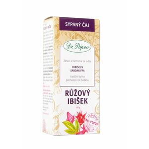 Dr. Popov Růžový ibišek sypaný čaj 100 g obraz