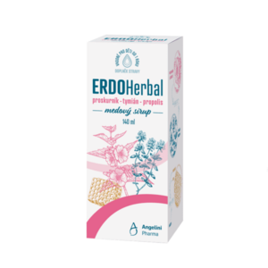 ERDOHerbal Medový sirup 140 ml obraz